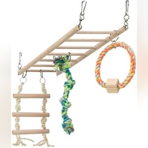 TRIXIE Small Animal Suspension Bridge, Cage Accessories, Pet Toys, (OPEN BOX)